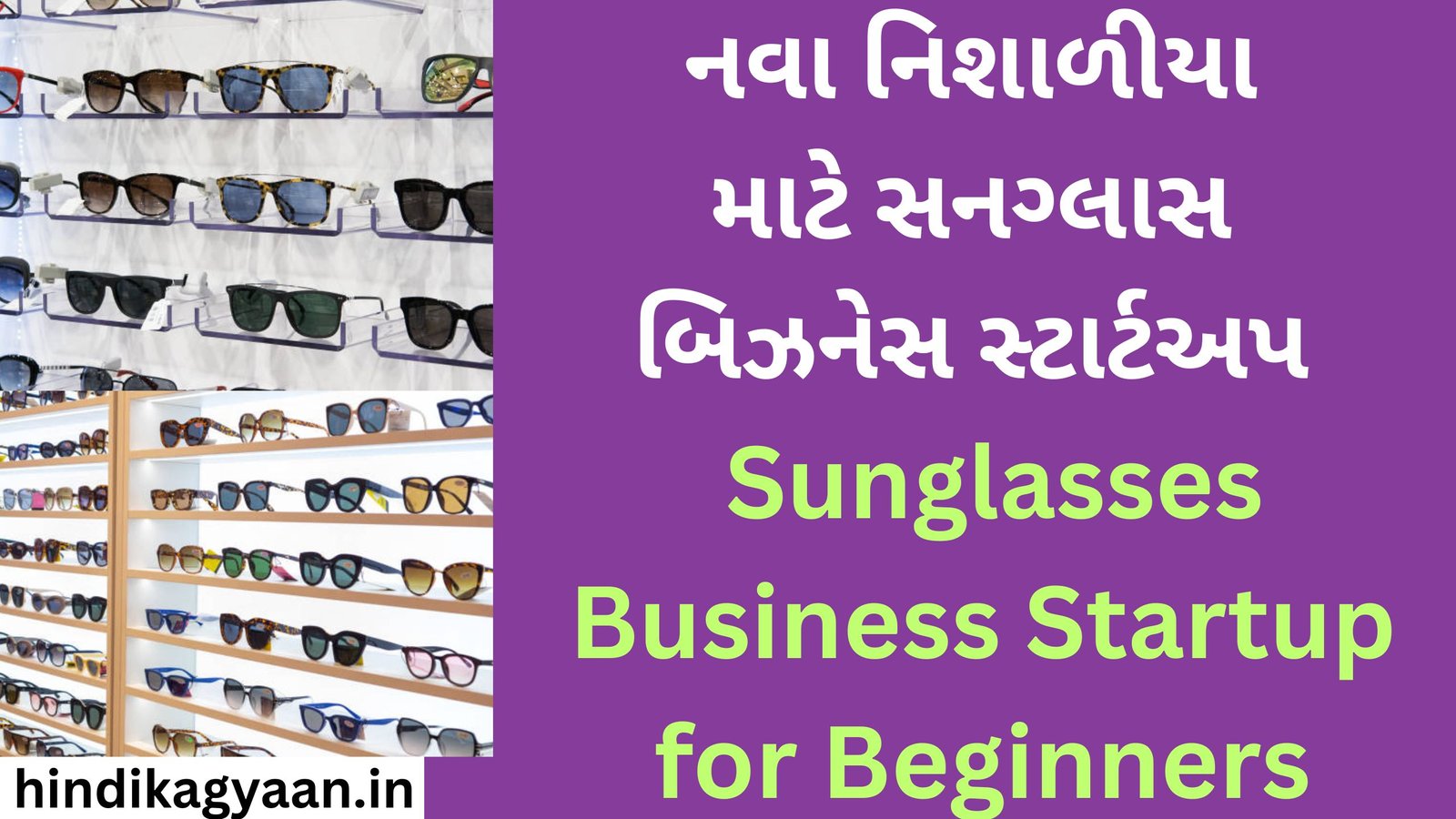 Sunglasses Business Startup for Beginners